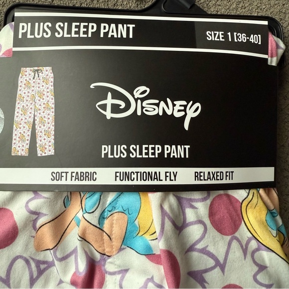 NEW Disney Alice in Wonderland Sleep Pants Pajama Bottoms - Plus Size 14 / 16 - Picture 4 of 5